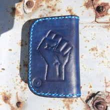 Load image into Gallery viewer, Power to the People Mini Trucker Wallet