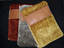 Load image into Gallery viewer, UP-Cycled Linen and Chenille Clutch
