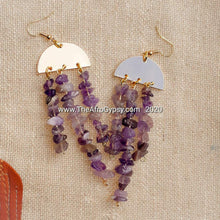 Load image into Gallery viewer, Precious Gem Statement Earrings