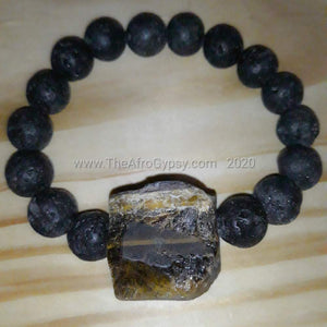 Rough and Tumbled Chunky Love Bracelet
