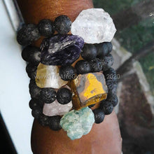 Load image into Gallery viewer, Rough and Tumbled Chunky Love Bracelet