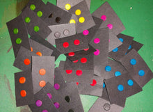 Load image into Gallery viewer, Leather DOT Stud Earrings