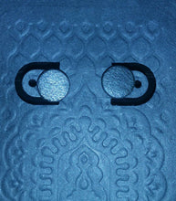 Load image into Gallery viewer, Sterling Silver Posts and Leather DOT Stud Earrings