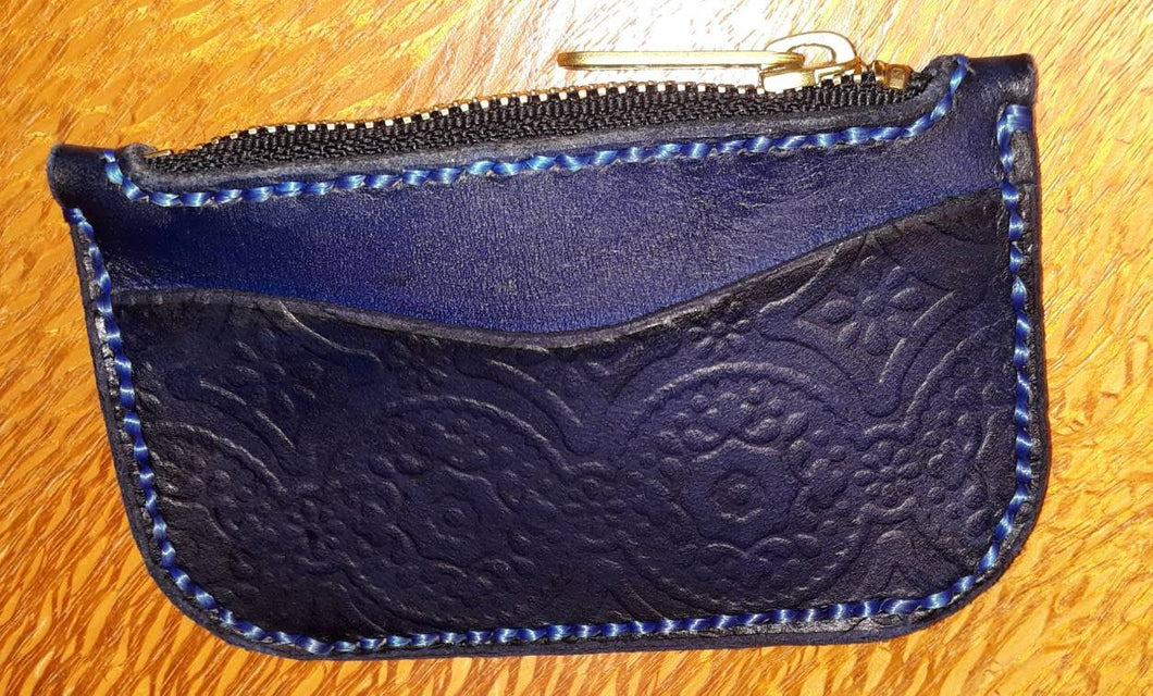 Small Leather Clutch Coin Purse