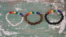 Load image into Gallery viewer, Chakra Khan LOVE IS LOVE Diffuser Bead Bracelet