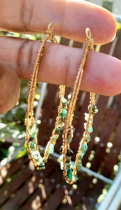 Successful Love Emerald Earrings