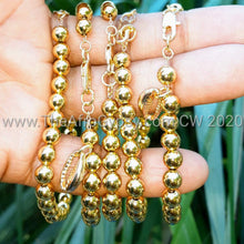 Load image into Gallery viewer, Tiphany&#39;s Failure 24K GP Gold Bead Bracelet
