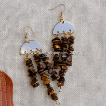 Load image into Gallery viewer, Precious Gem Statement Earrings
