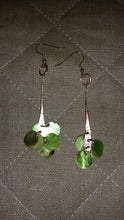 Load image into Gallery viewer, Copper Earrings with Shell Beads

